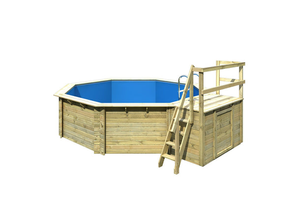 Massivholzpool Modell 2