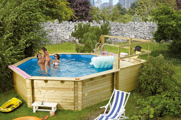 Massivholzpool Modell 2