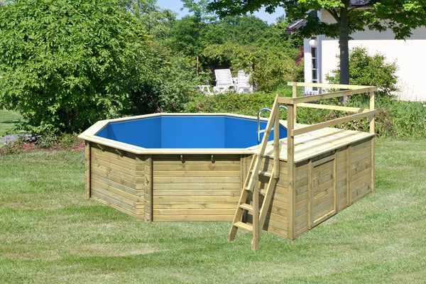 Massivholzpool Modell 2