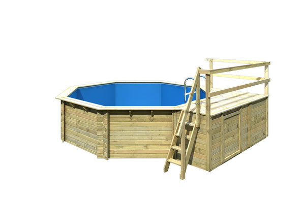 Massivholzpool Modell 2