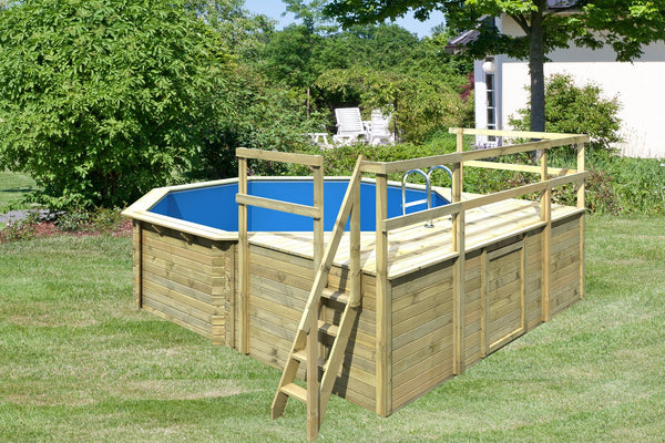 Massivholzpool Modell 2