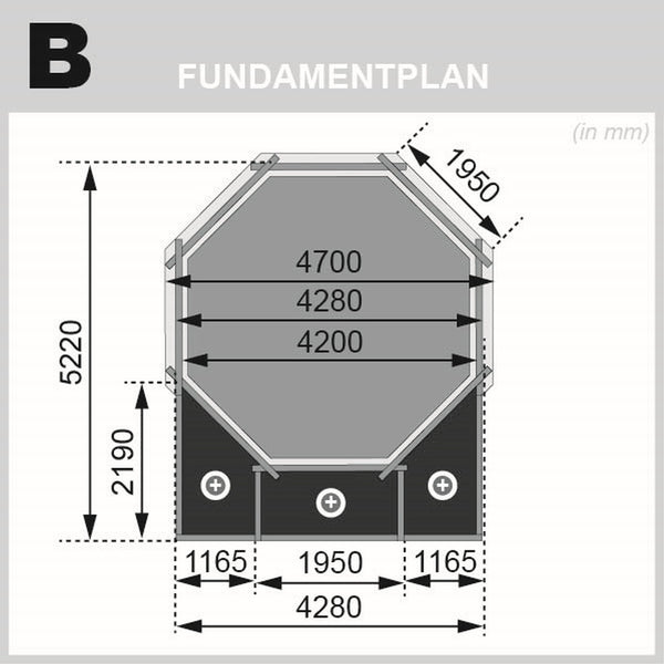Massivholzpool Modell 2