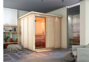 Sauna Rodin Systemsauna, Fronteinstieg