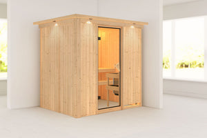 Sauna Bodin Systemsauna, Fronteinstieg