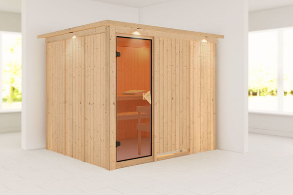 Sauna Gobin Systemsauna, Fronteinstieg