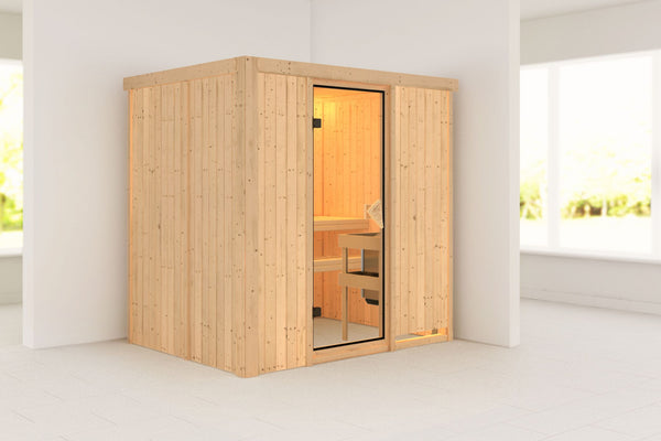 Sauna Bodin Systemsauna, Fronteinstieg