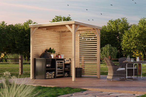 Pavillon Cubeco Pavillon, naturbelassen