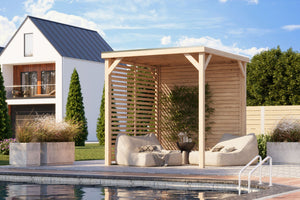 Pavillon Cubeco Pavillon, naturbelassen