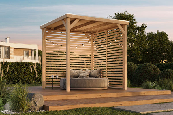 Pavillon Cubeco Pavillon, naturbelassen