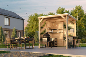 Pavillon Cubeco Pavillon, naturbelassen
