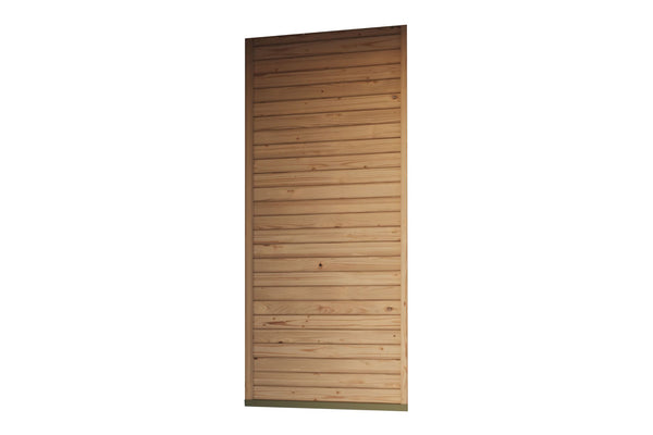 Seitenwand für Cubeco halb naturbelassen