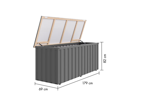 Freizeitbox Indium 3 Freizeitbox, graualuminium