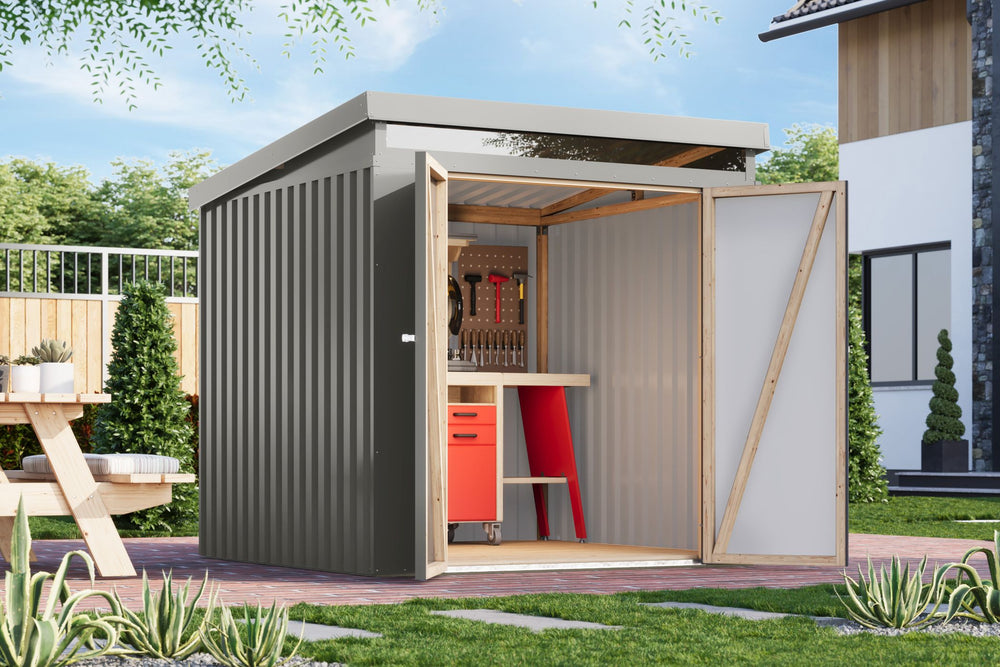 Gartenhaus Iridium 2 Metallhaus