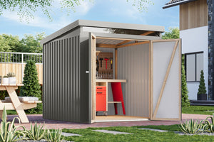 Gartenhaus Iridium 2 Metallhaus