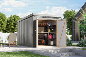 Gartenhaus Iridium 2,5 Metallhaus