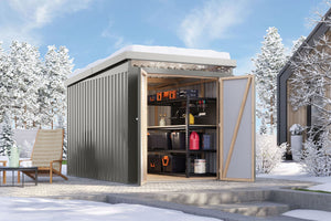 Gartenhaus Iridium 2,5 Metallhaus