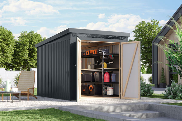 Gartenhaus Iridium 2,5 Metallhaus