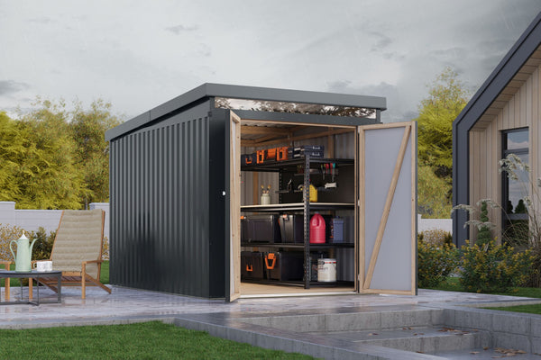 Gartenhaus Iridium 2,5 Metallhaus