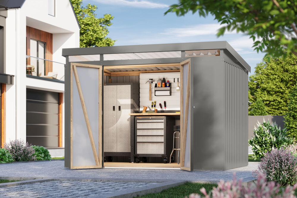 Gartenhaus Iridium 3 Metallhaus