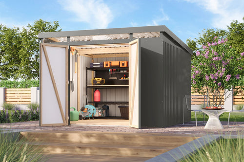 Gartenhaus Iridium 3,5 Metallhaus