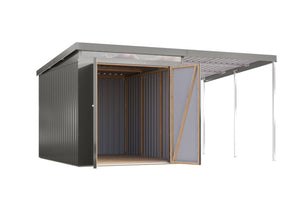 Gartenhaus Iridium 2,5 SET Metallhaus