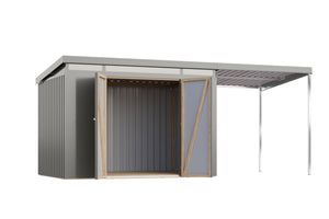 Gartenhaus Iridium 3 SET Metallhaus