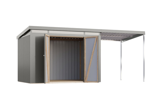 Gartenhaus Iridium 3 SET Metallhaus