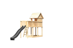 Kinderspielhaus Frieda SET Kinderspielgerät, naturbelassen, mit