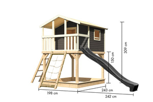 Stelzenhaus Benjamin SET Kinderspielgerät