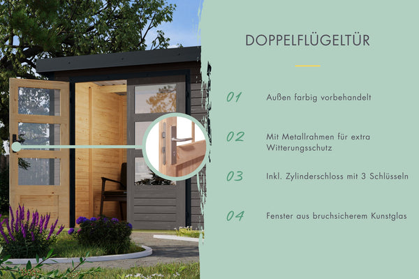 Gartenhaus Pluto