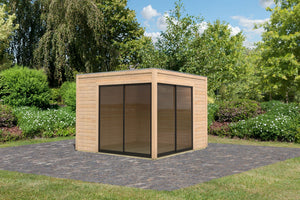 Gartenhaus Dice 3 Gartenhaus, naturbelassen, ohne Zubehör