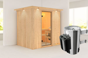 Sauna Fanja Systemsauna, Fronteinstieg