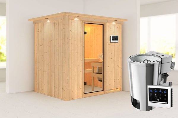 Sauna Fanja Systemsauna, Fronteinstieg
