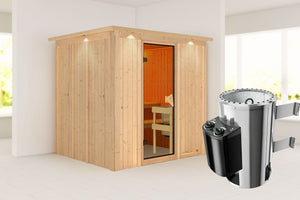 Sauna Daria Systemsauna, Fronteinstieg