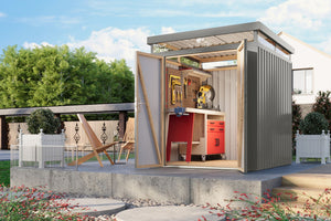 Gartenhaus Aurum 2 Metallhaus