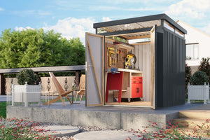 Gartenhaus Aurum 2 Metallhaus