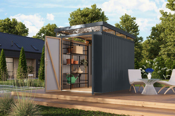 Gartenhaus Aurum 2,5 Metallhaus