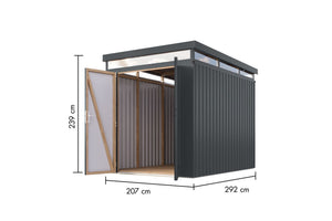 Gartenhaus Aurum 2,5 Metallhaus