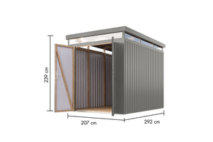 Gartenhaus Aurum 2,5 Metallhaus