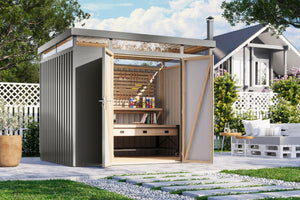 Gartenhaus Aurum 3 Metallhaus