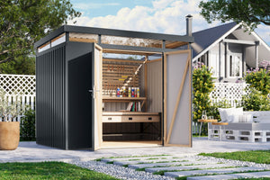 Gartenhaus Aurum 3 Metallhaus