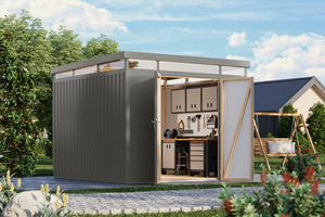 Gartenhaus Aurum 3,5 Metallhaus