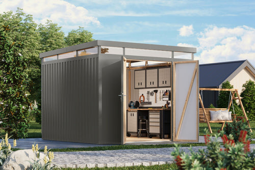 Gartenhaus Aurum 3,5 Metallhaus