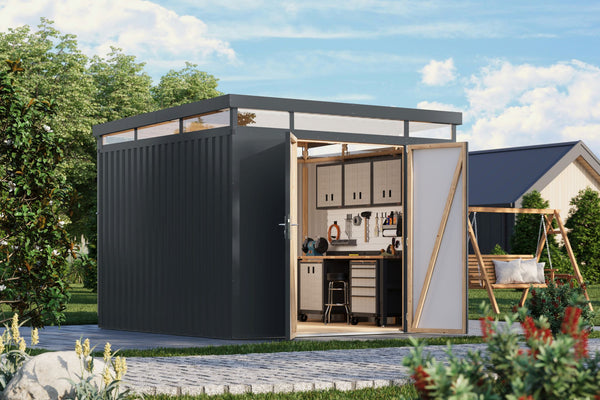 Gartenhaus Aurum 3,5 Metallhaus