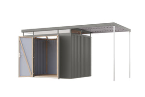 Gartenhaus Aurum 3 SET Metallhaus