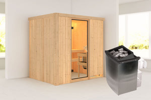 Sauna Bodin Systemsauna, Fronteinstieg