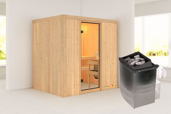 Sauna Bodin Systemsauna, Fronteinstieg