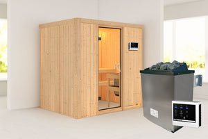 Sauna Bodin Systemsauna, Fronteinstieg