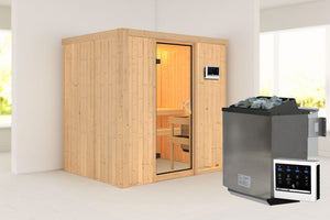Sauna Bodin Systemsauna, Fronteinstieg
