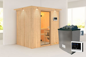 Sauna Bodin Systemsauna, Fronteinstieg